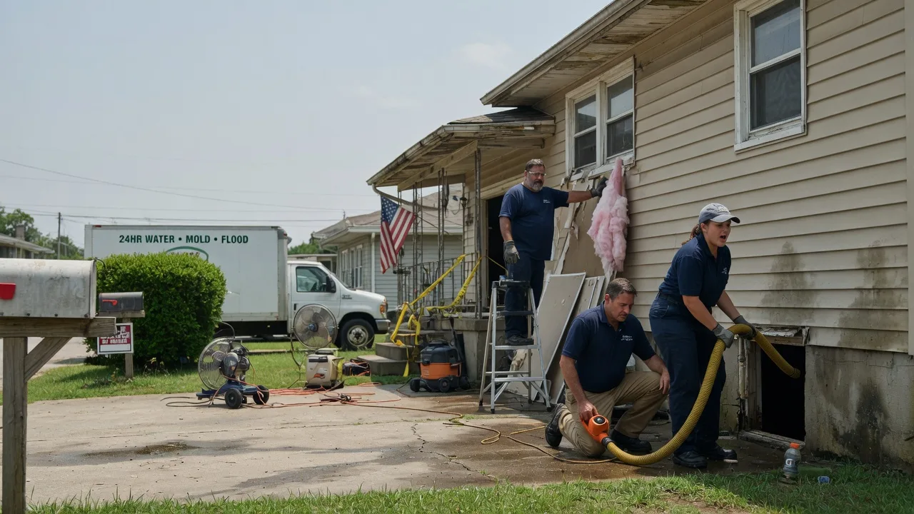 Water Damage Repair in Slaton, TX near me
